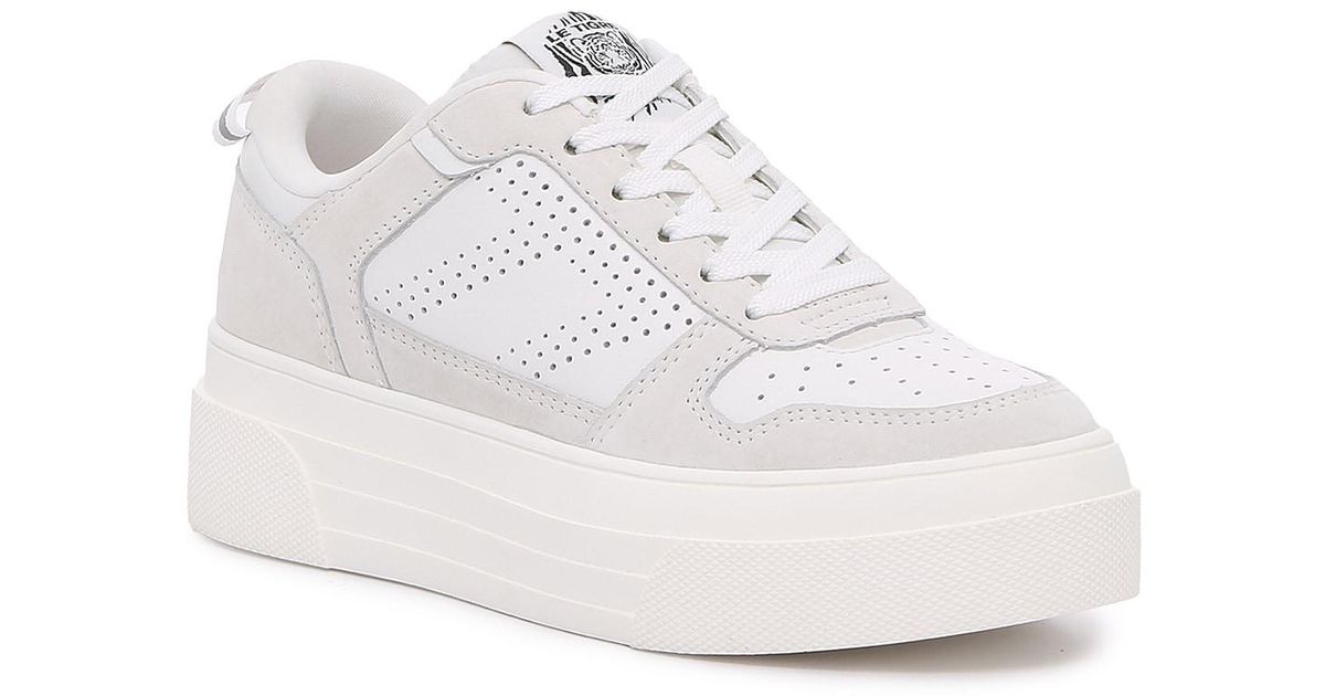 Le Tigre Midtown Platform Sneaker in White | Lyst