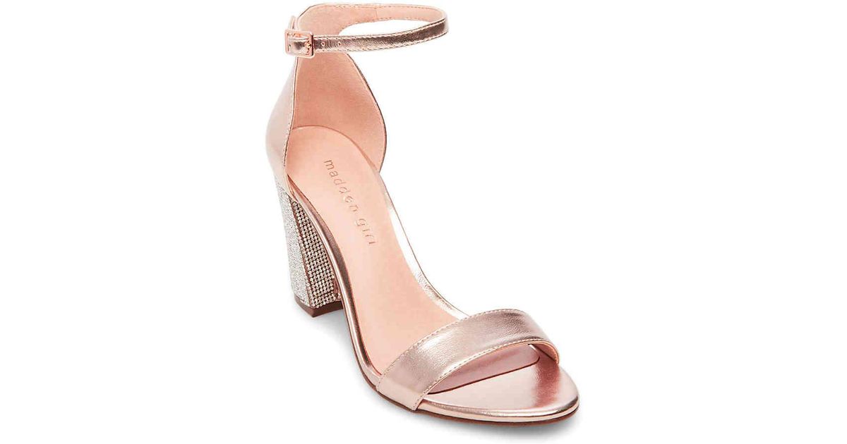 madden girl bella rose gold