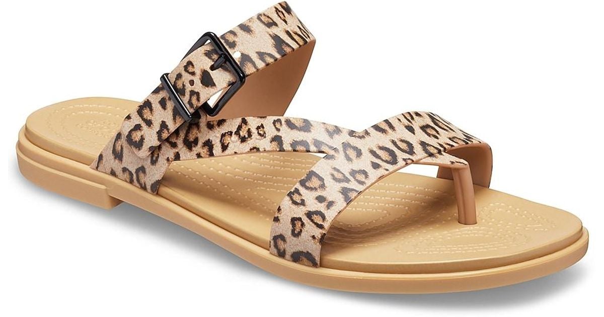 Crocs™ Tulum Sandal in Brown | Lyst