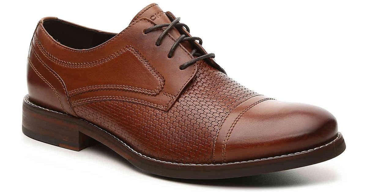 rockport wyat cap toe oxford