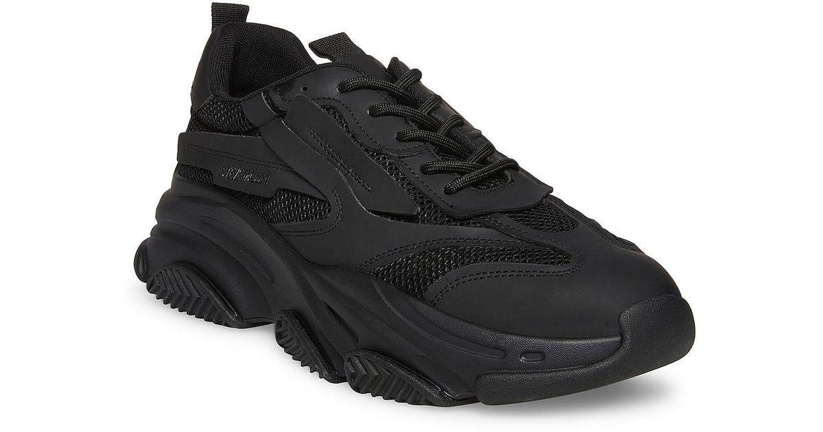 Steve Madden Synthetic Possess Sneaker in Black for Men | Lyst