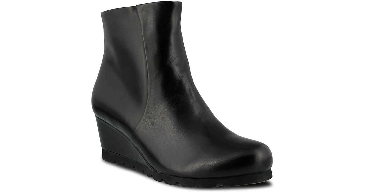 spring step ravel wedge bootie