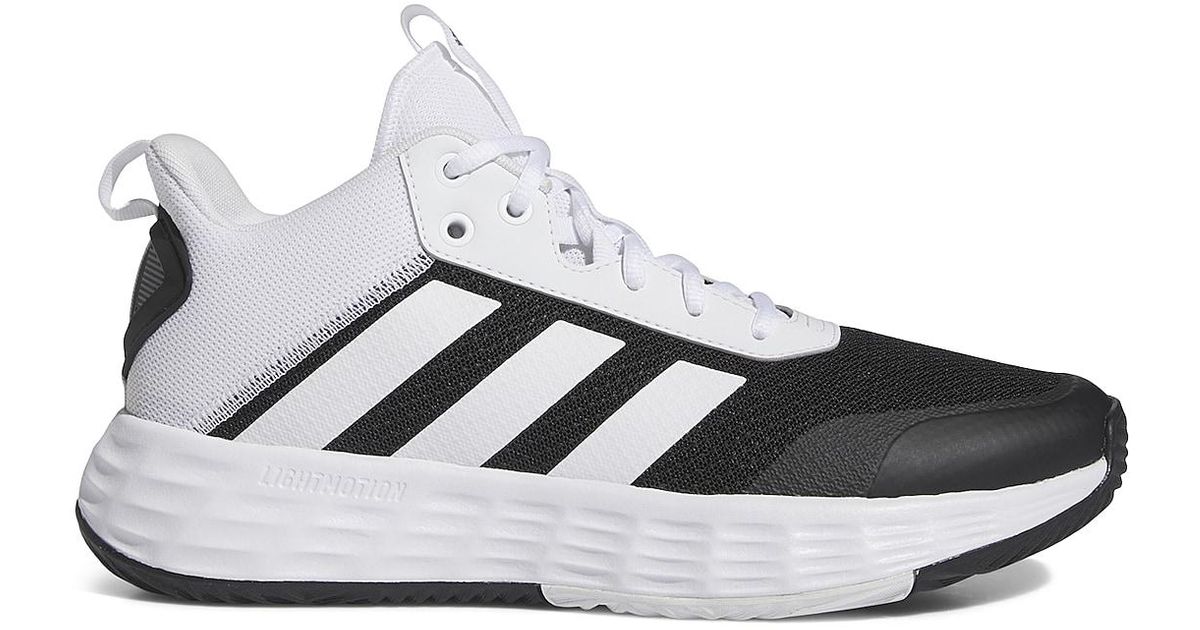 adidas Ownthegame Basketball Shoe in Black for Men Lyst