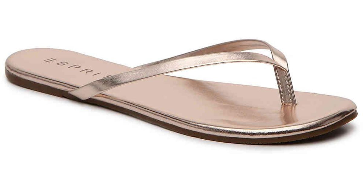 Esprit Party Flip Flop - Lyst