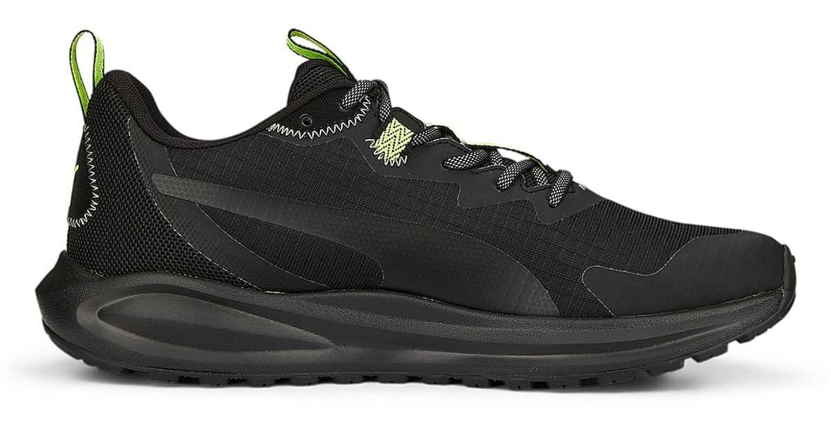 PUMA Twitch Runner Trail Running Shoe in Black for Men Lyst