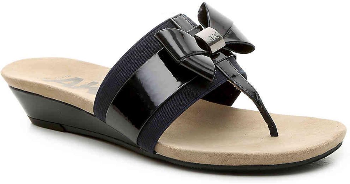 anne klein sport impeccable wedge sandal