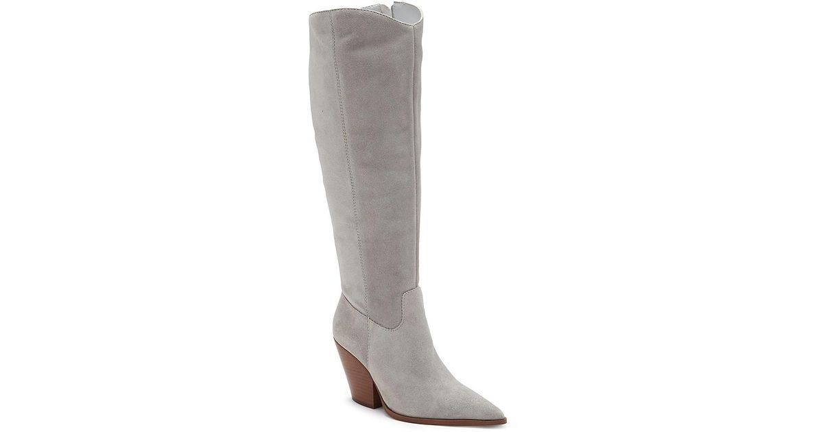 vince camuto grey boot