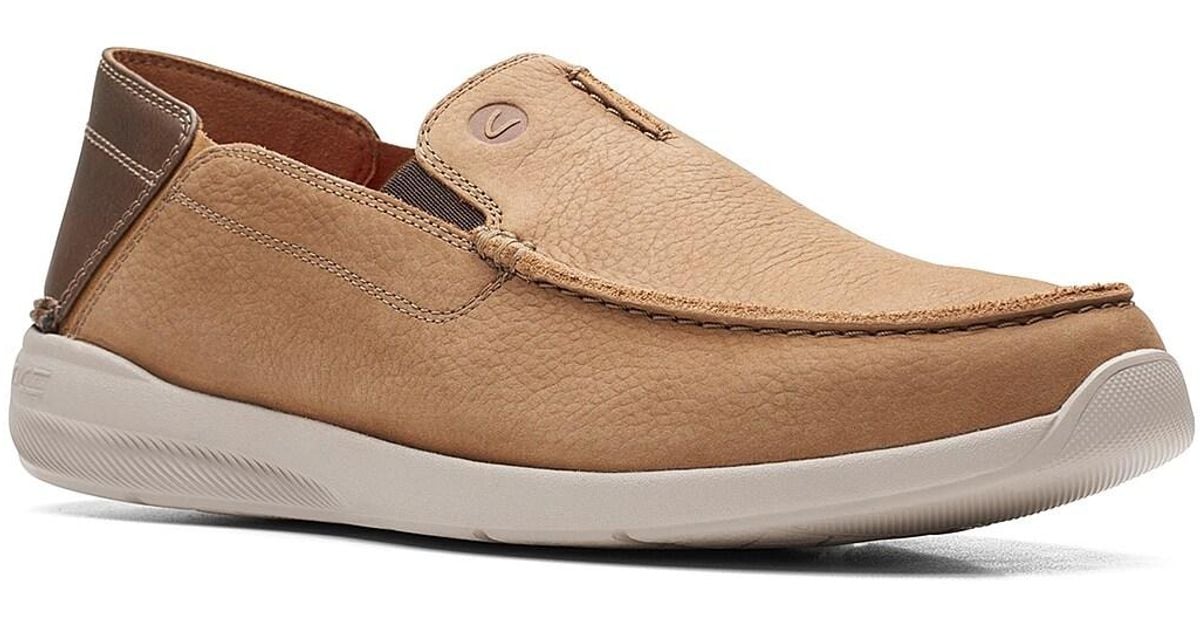 Clarks Leather Gorwin Step Loafer for Men Lyst