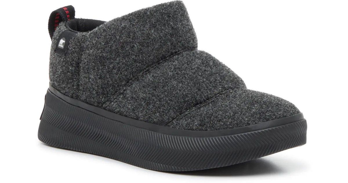 Sorel Out N About Iv Mini Puffy Bootie in Black | Lyst