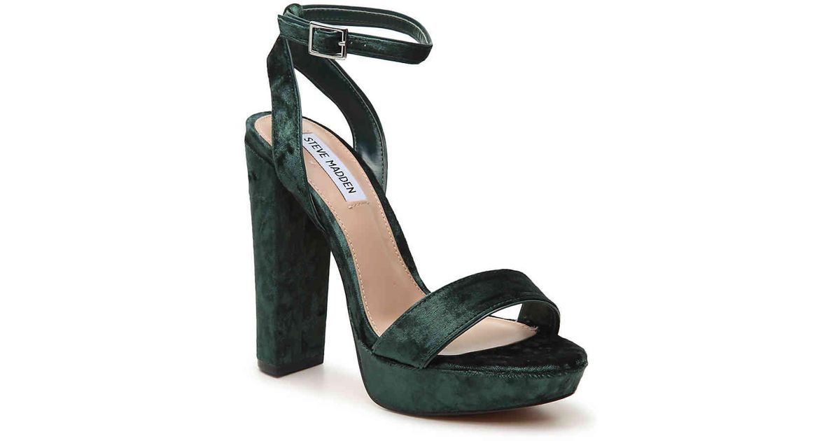 steve madden green heels