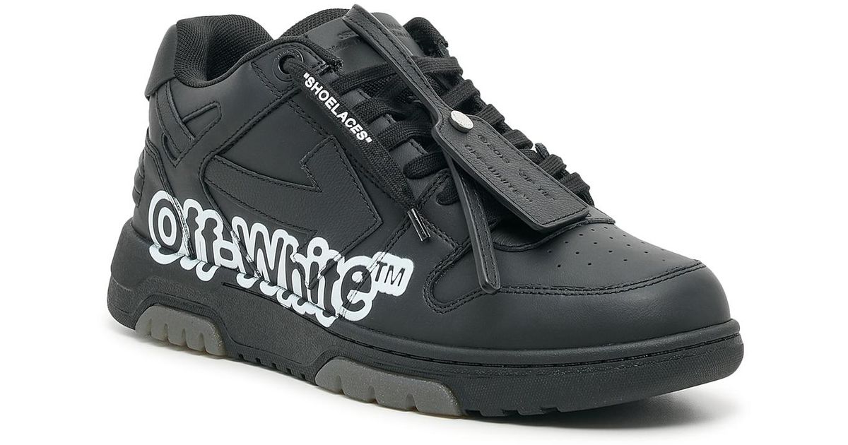Off-White c/o Virgil Abloh Out Of Office Sneakers w/ Tags - Black Sneakers,  Shoes - WOWVA54534