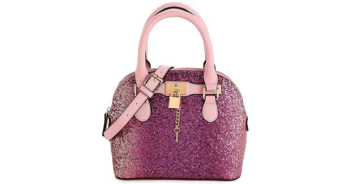 Mini Satchel in Light Pink/Fuchsia (Pink) -