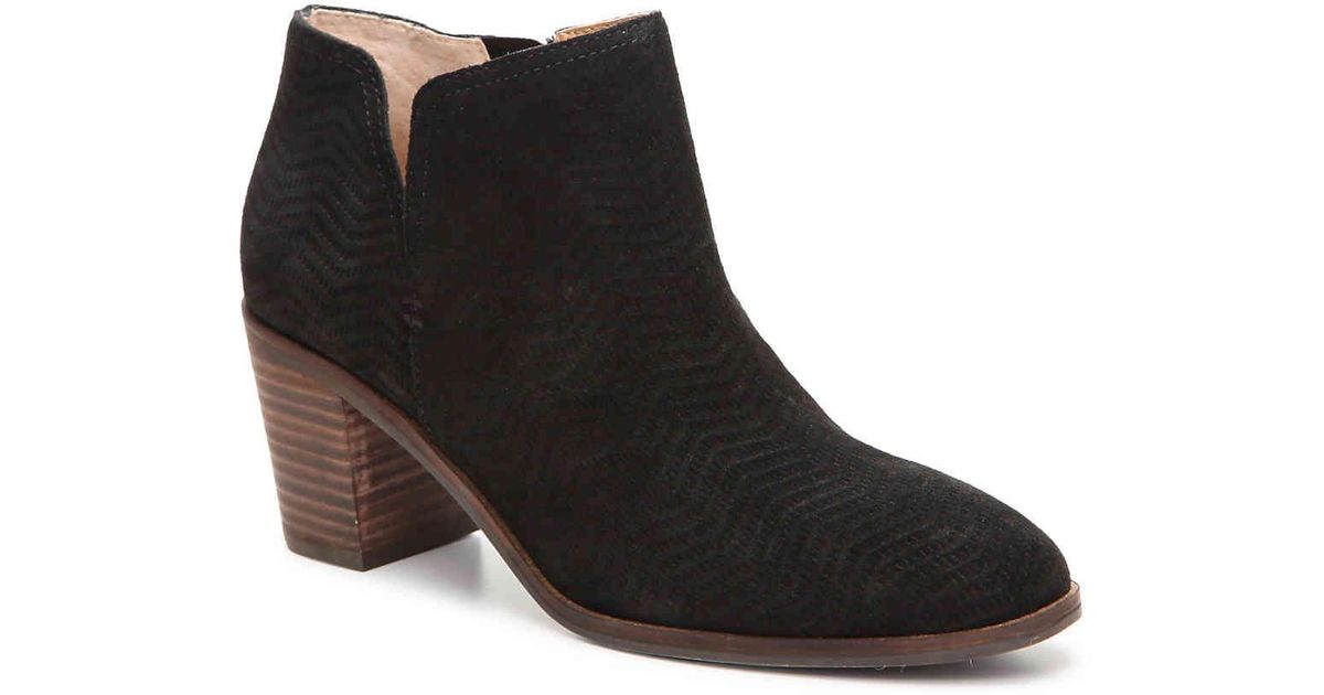 lucky brand pickla bootie grey