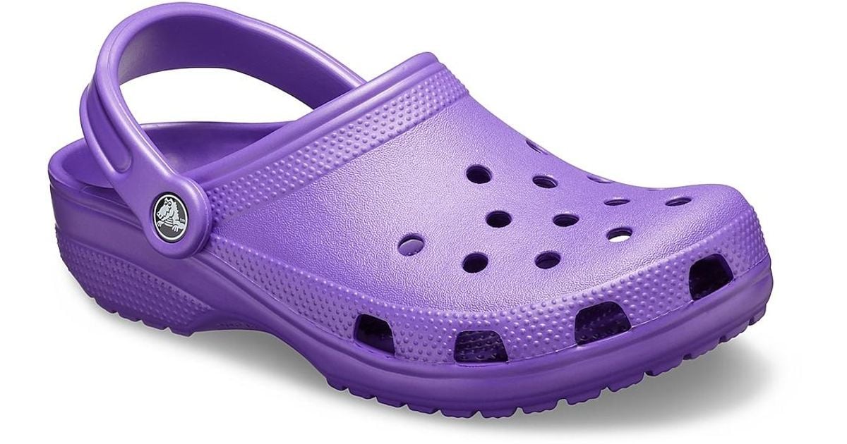dark purple crocs