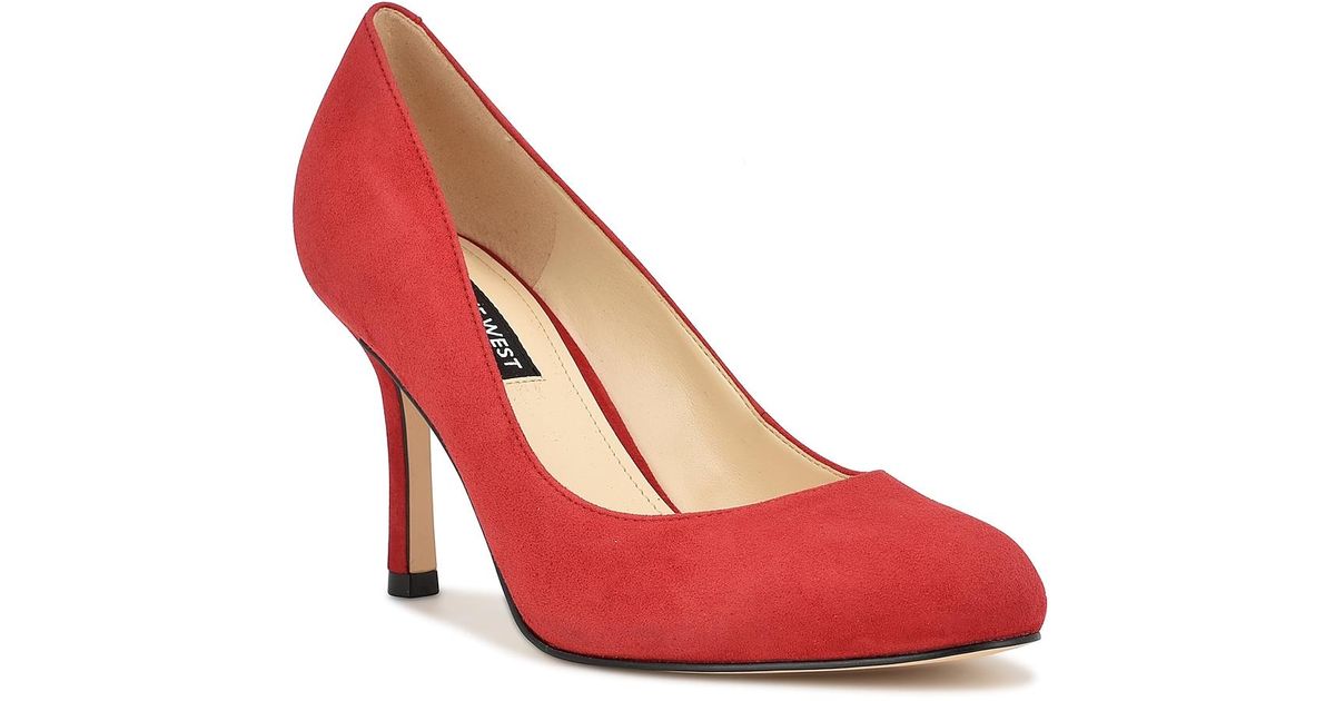 Nine West Ditto Pump in Red | Lyst