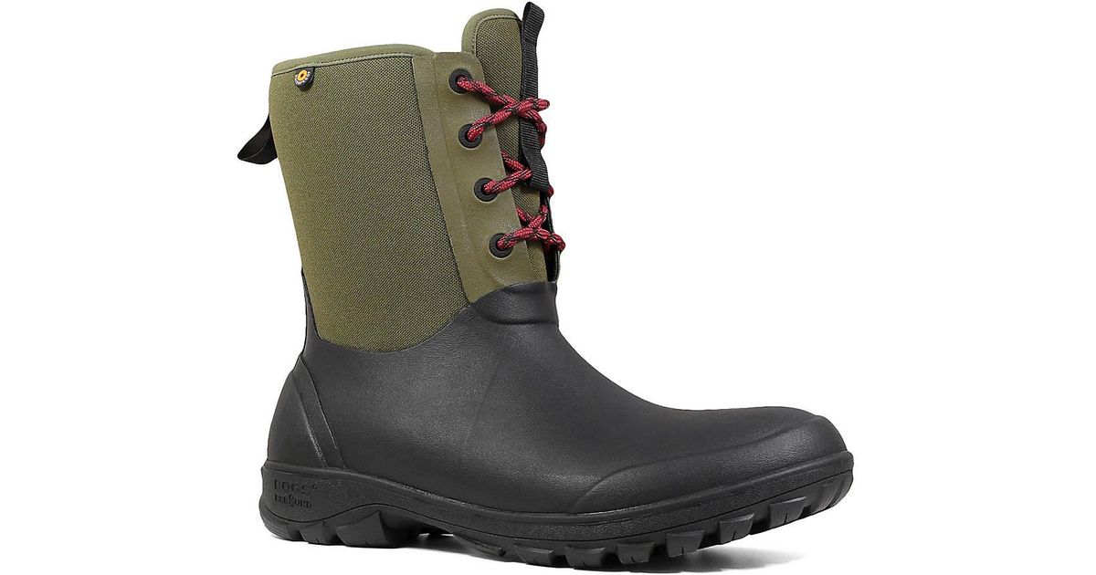 olive green winter boots