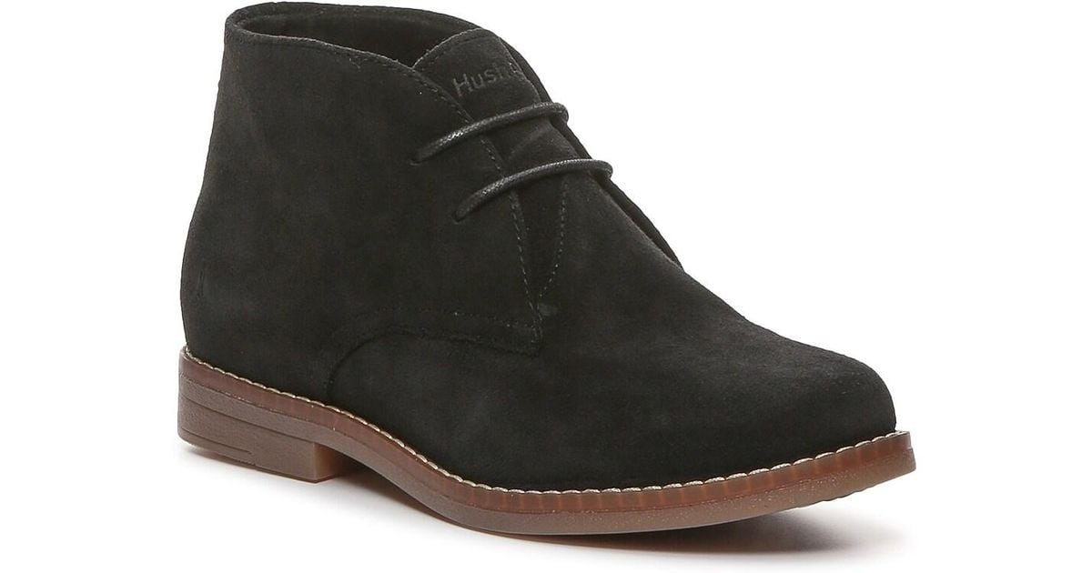 Hush Puppies Suede Mazin Cayto Chukka Boot in Black Lyst