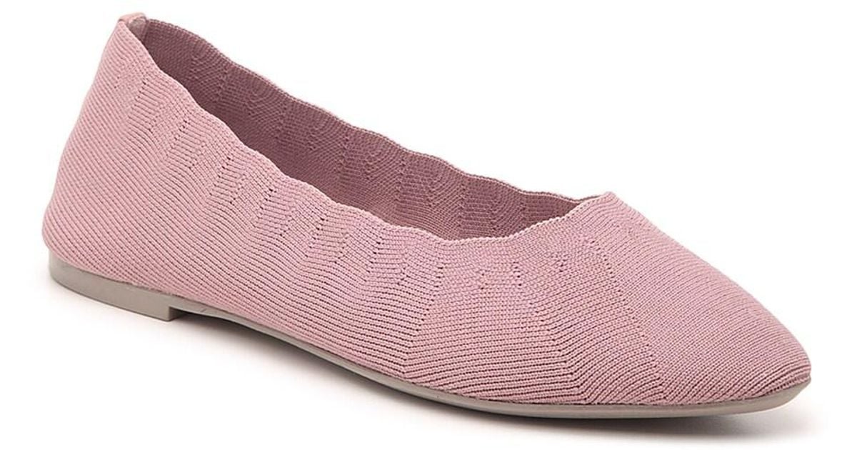 Skechers Cleo Bewitch Flat in Pink | Lyst