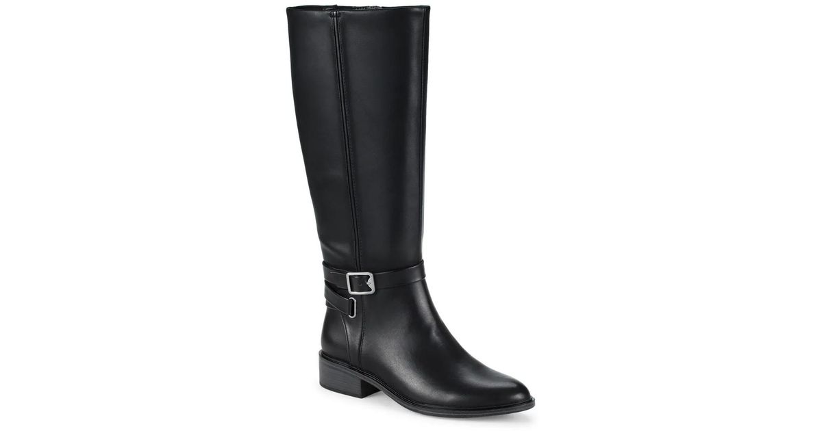 BareTraps Audria Riding Boot in Black | Lyst