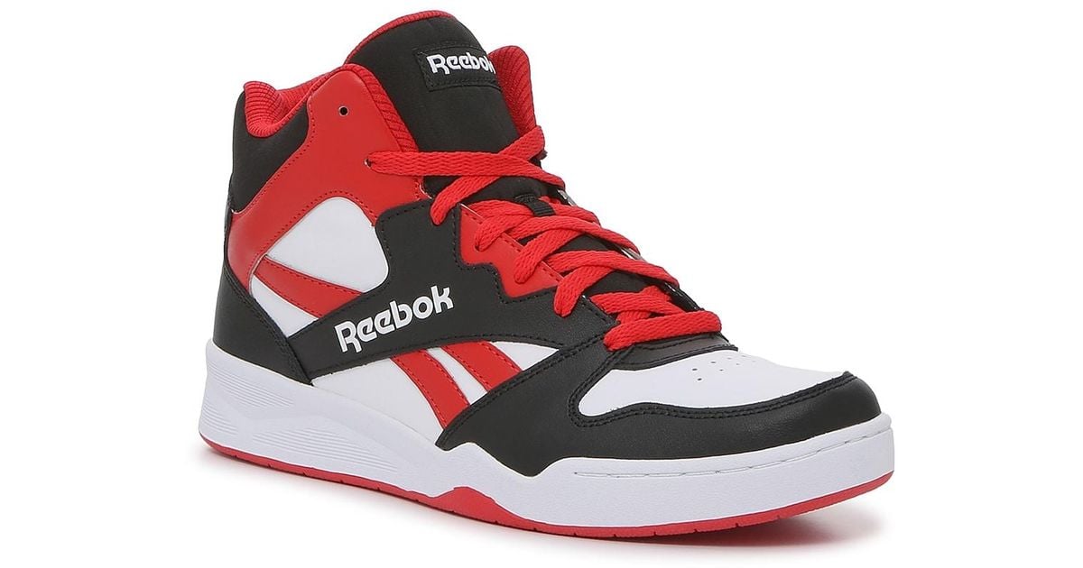 Mens Reebok Royal BB4500 Basketball Shoe Black White
