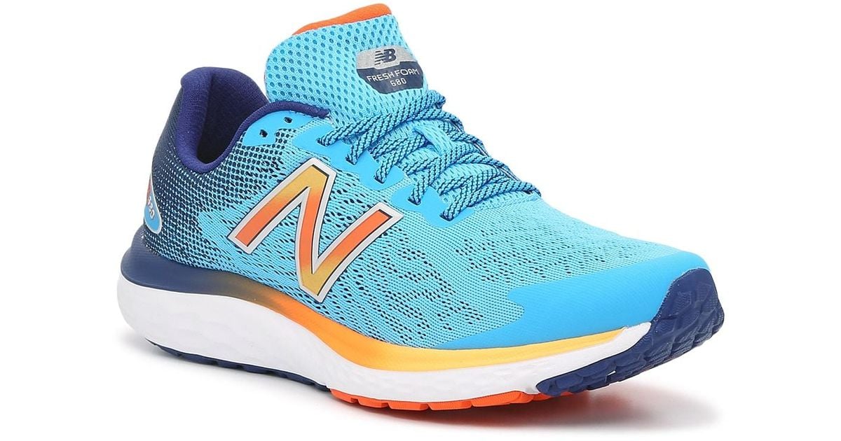 New Balance Rubber Fresh Foam 680 V7 Running Shoe in Cobalt (Blue) for