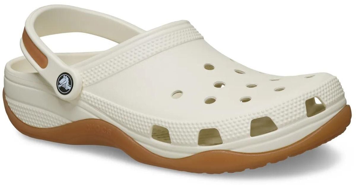 Crocs™ Classic Evo Gum Clog in White for Men | Lyst