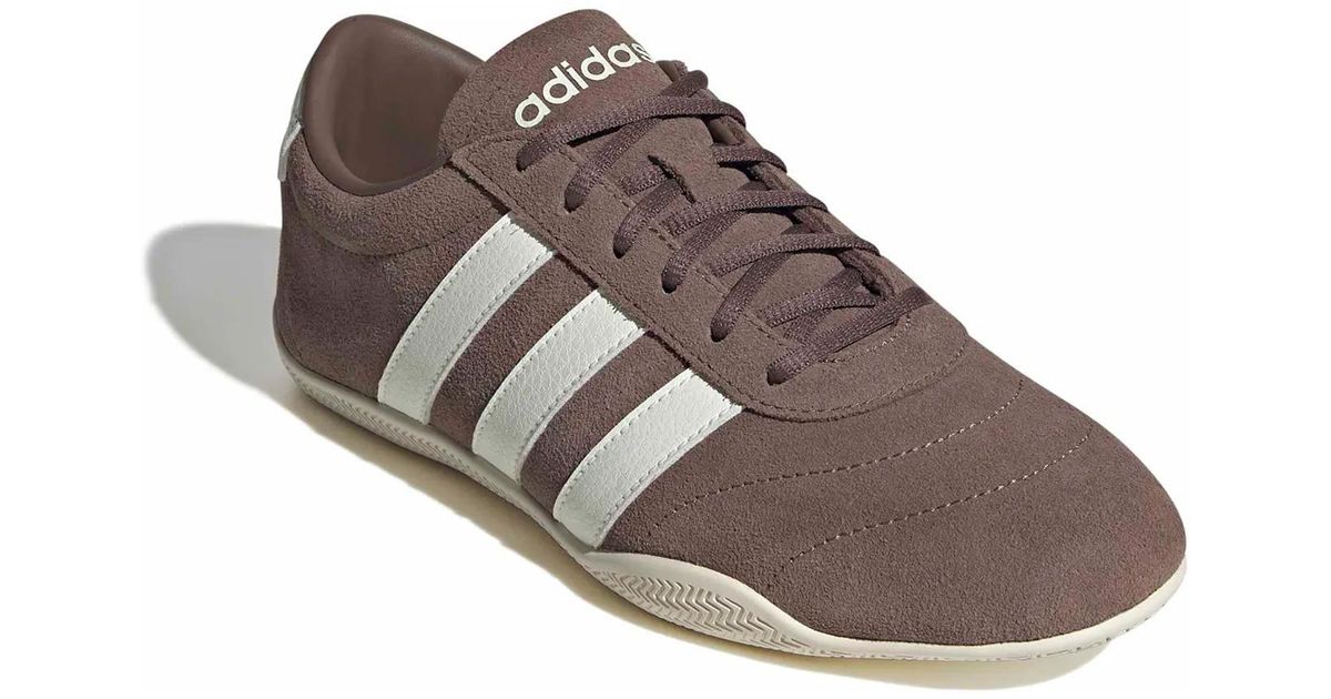 adidas Grand Court Lo Sneaker in Brown | Lyst