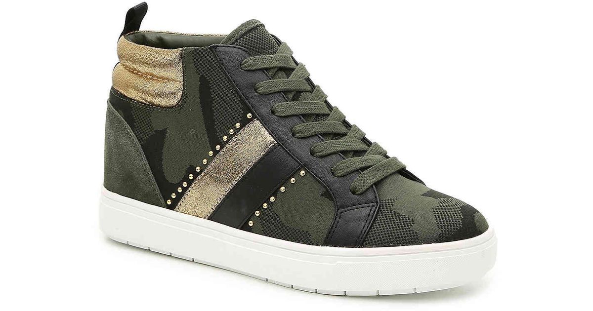 steve madden gusty wedge sneaker