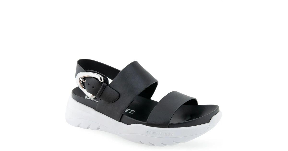 Aerosoles Hari Sandal in Black Lyst