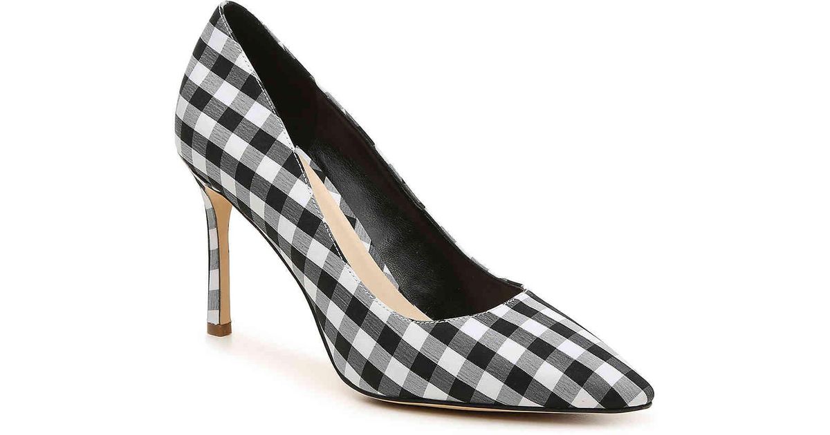 nine west plaid shoes