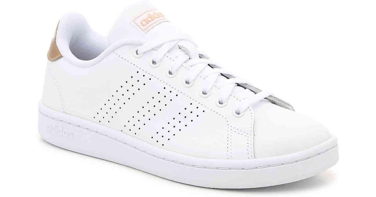 adidas Leather Advantage Sneaker in 