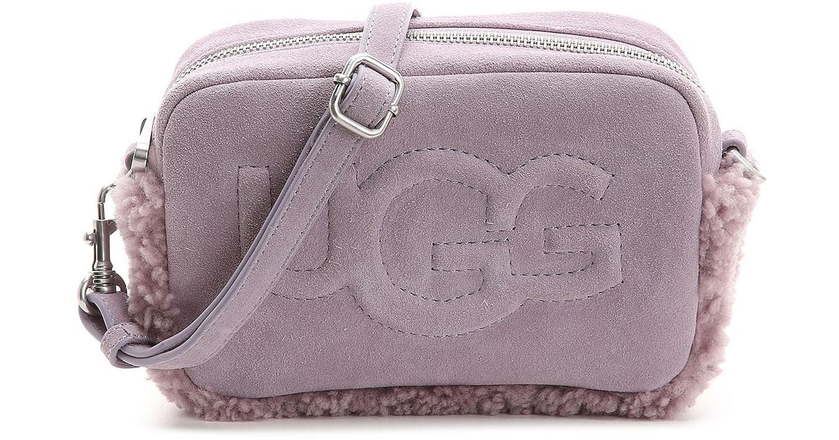 UGG Janey Ii Leather Crossbody Bag in Dusty Purple (Purple) Lyst