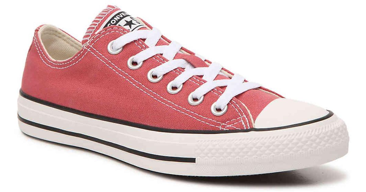 salmon pink converse