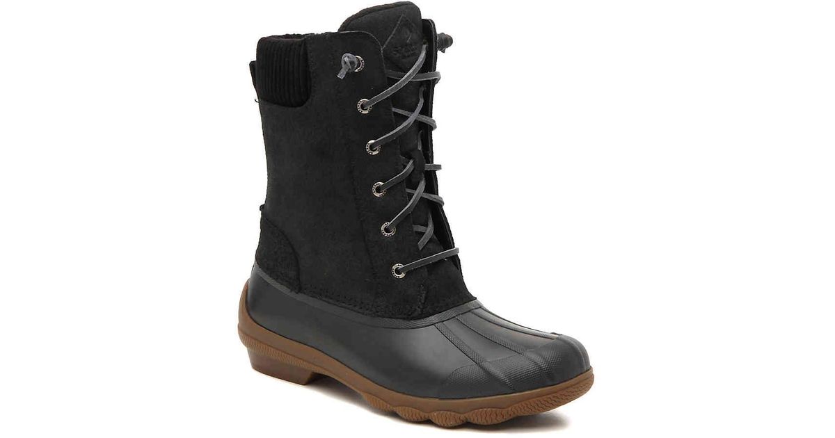 sperry syren metallic canvas duck boot