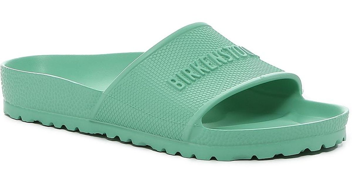 Birkenstock Barbados Slide Sandal in Turquoise (Green) Lyst