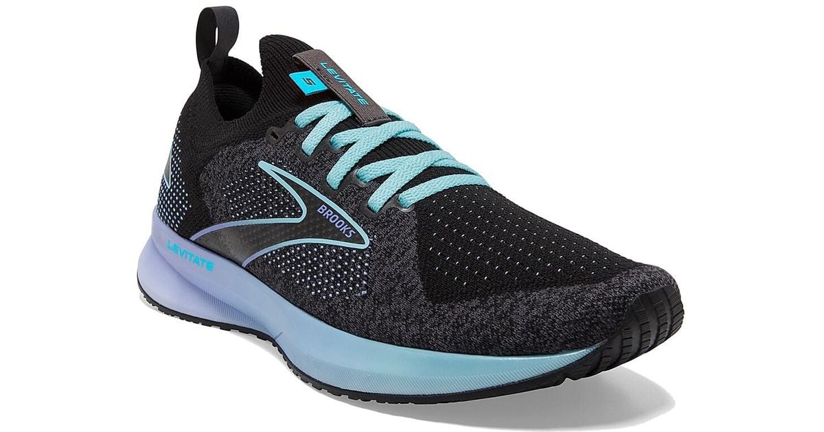 Brooks Levitate Stealthfit 5 Running Shoe in Blue Lyst