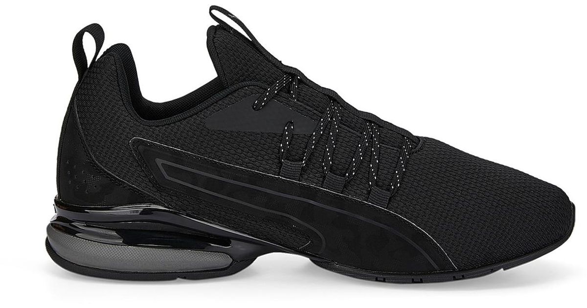 PUMA Axelion Nxt Camo Running Shoe in Black for Men | Lyst