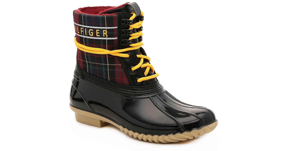 tommy hilfiger duck boot