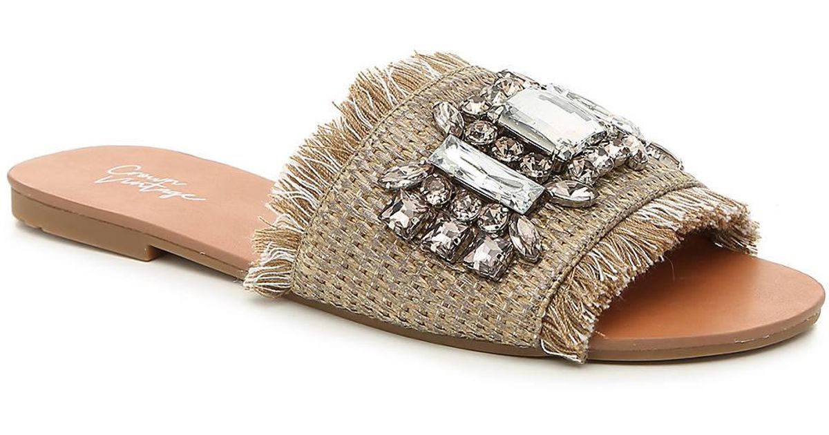 crown vintage glorianna slide sandal