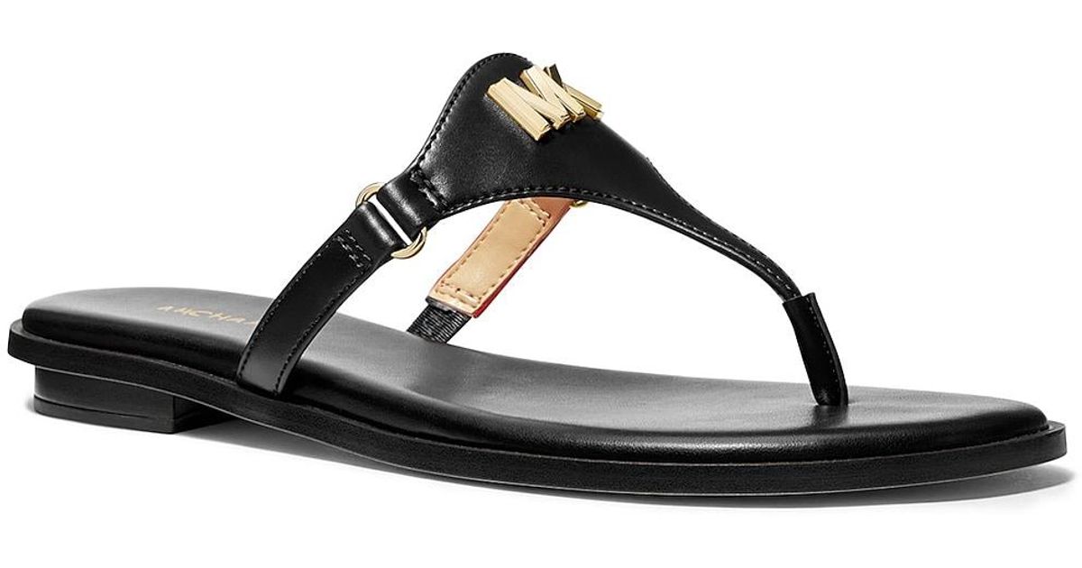 MICHAEL Michael Kors Jillian Sandal in Black Lyst