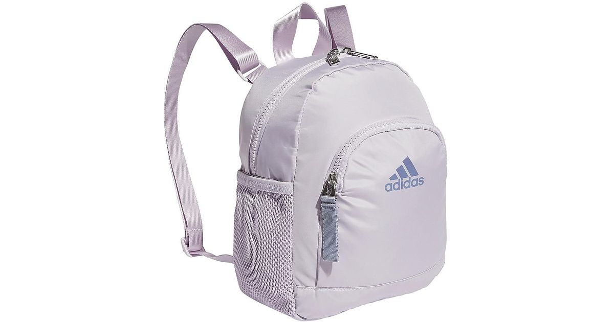 adidas Linear 3 Mini Backpack in White Lyst