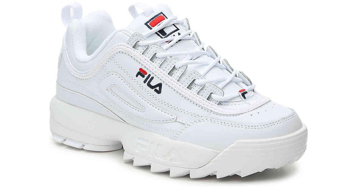 Fila White Disruptor Ii Premium Fila White Disruptor Ii Premium