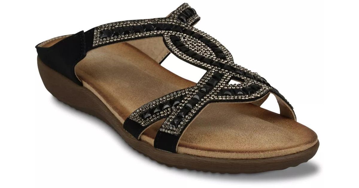 Gc Shoes Alora Sandal in Black | Lyst