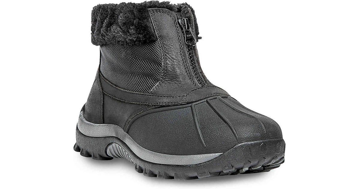 propet ankle zip duck boot