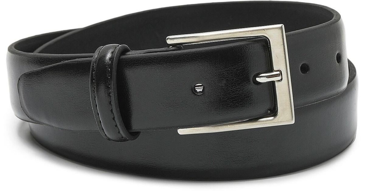 Florsheim Leather Carmine Belt in Black for Men | Lyst