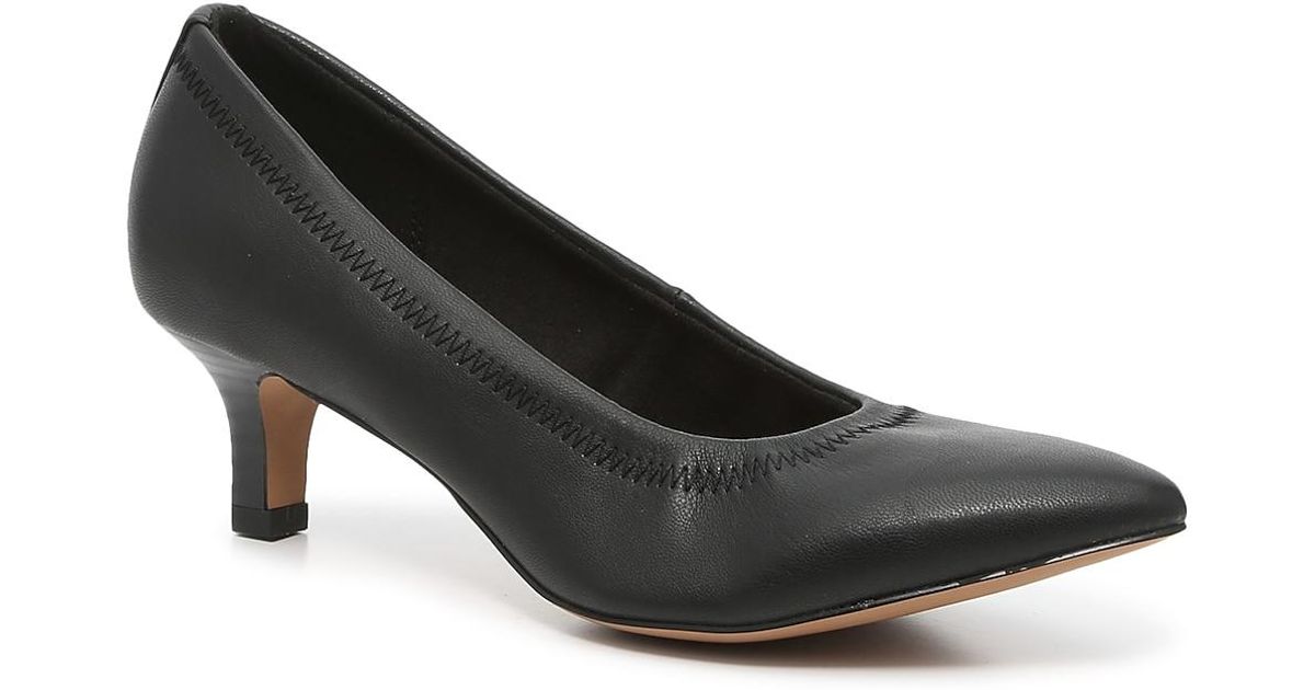 Clarks Synthetic Shondrah Rae Pump in Black Lyst