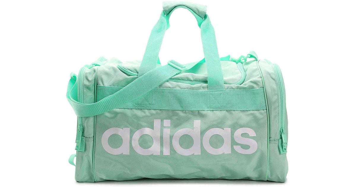 mint green adidas bag