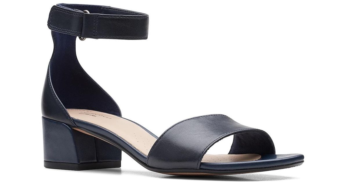 Clarks Caroleigh Anya Sandal in Blue | Lyst