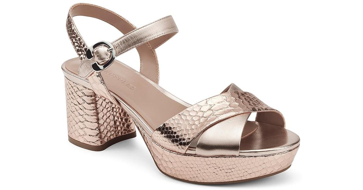 Dune Lottie Gold & Black Strap Flat Sandals at asos.com | Sandals, Flat sandals, Me too shoes