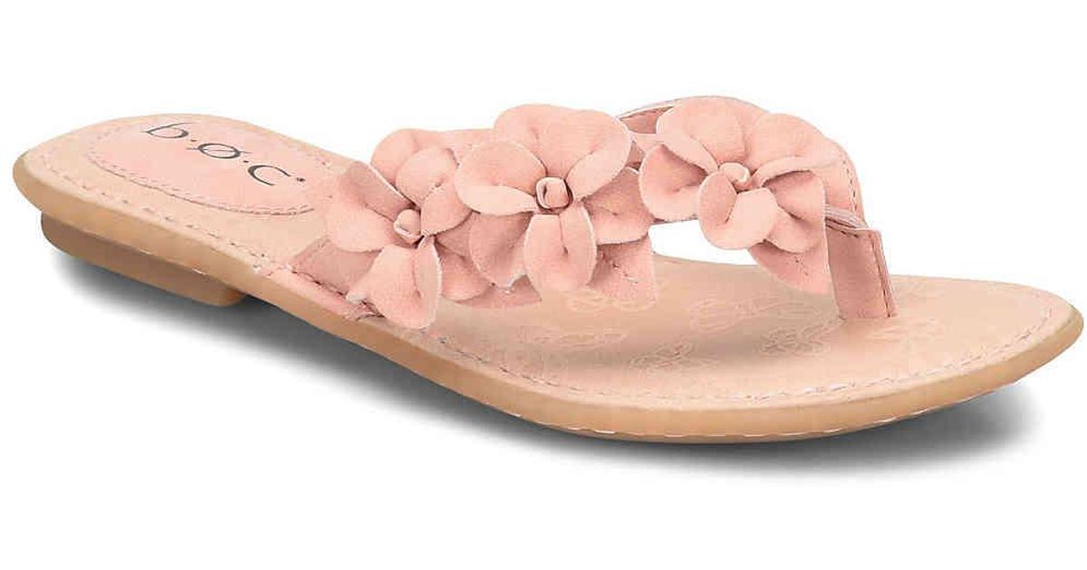 blush pink flat sandals